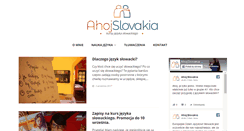 Desktop Screenshot of ahojslovakia.com